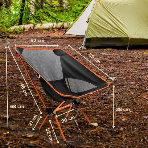 Chaise-camping-pliable-ultra-légère-dimensions