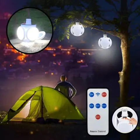 Lampe camping solaire dépliable | Ayla™