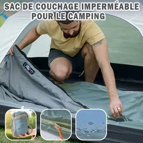 sac-de-couchage-léger-imperméable